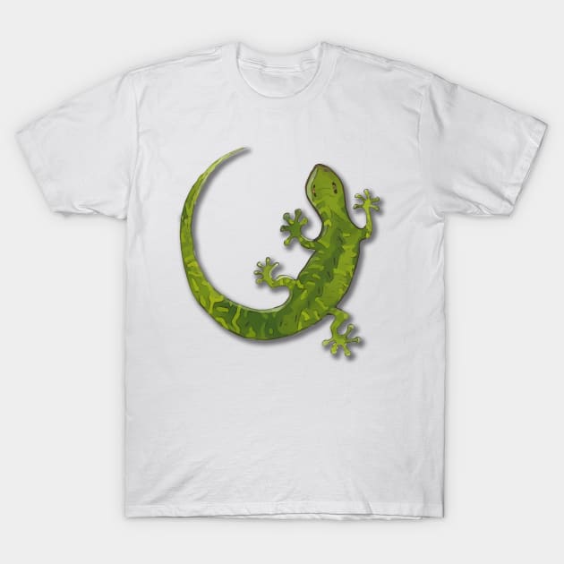 gecko T-Shirt by WelshDesigns